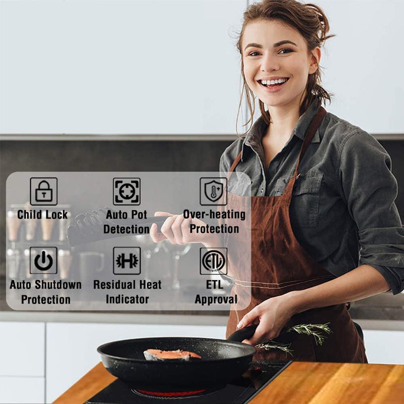 Cocina de inducción inteligente para el hogar de alta potencia（mantenga su móvil abierto）